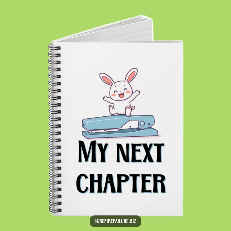 Funny Bunny Notebook - Joyful Hopping Journal, Perfect Gift